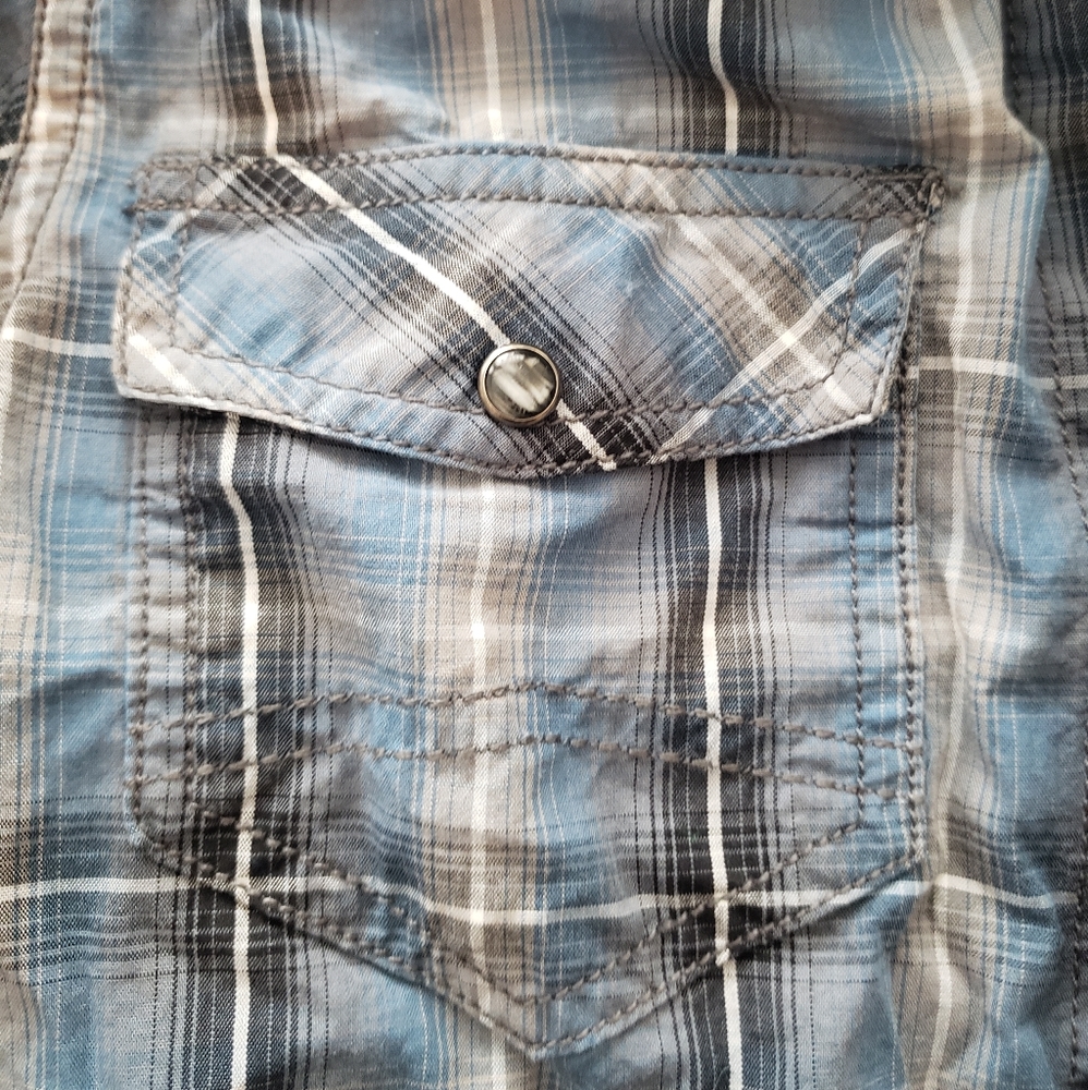 Cody James Boy's Pearl Snap Size Small - Picture 3 of 4